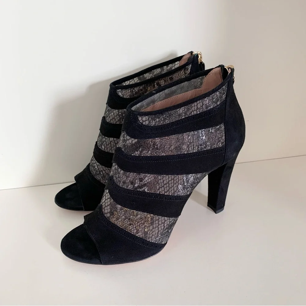 Jean-Michel Cazabat lace Oxford booties